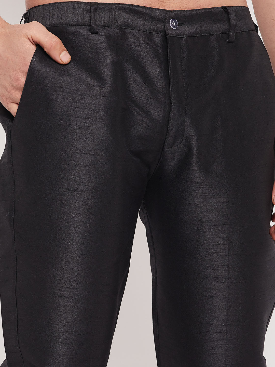 VM by Vastramay Men's Black Silk Blend Pant Style Pyjama - Distacart