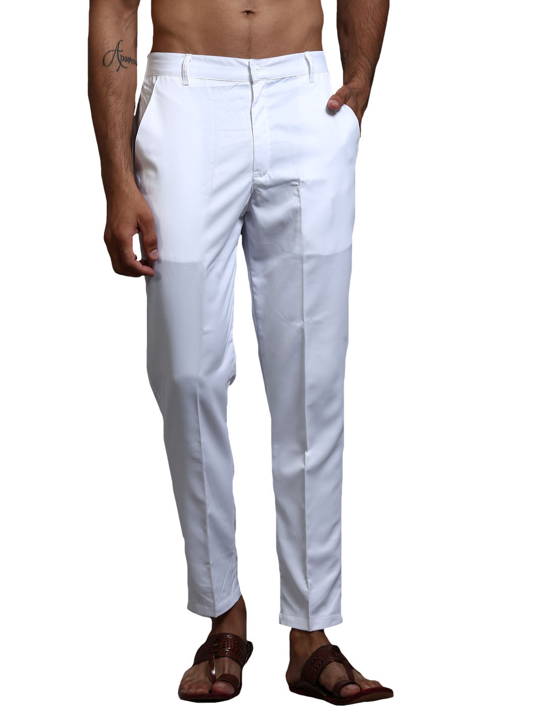 VM by Vastramay Men's White - Pyjama - Distacart