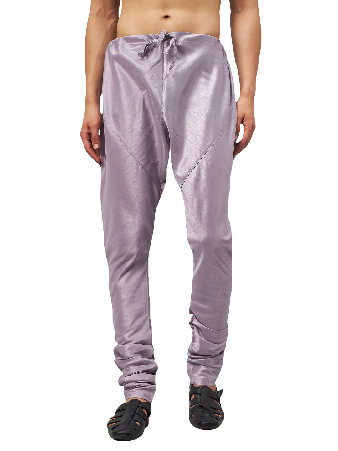 VM by Vastramay Men's Lavander Silk Blend Pyjama - Distacart