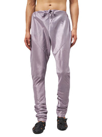 Thumbnail for VM by Vastramay Men's Lavander Silk Blend Pyjama - Distacart