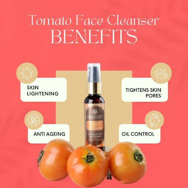 Organicos Tomato Face Cleanser - Distacart