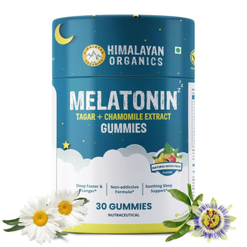 Himalayan Organics Melatonin Tagar + Chamomile Extract Gummies - Distacart