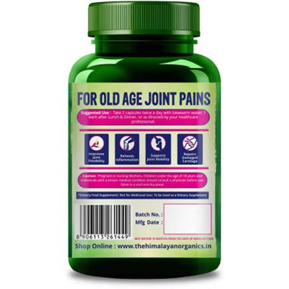 Himalayan Organics Plant Based Joint Support Boswellia Serrata: 120 Capsules