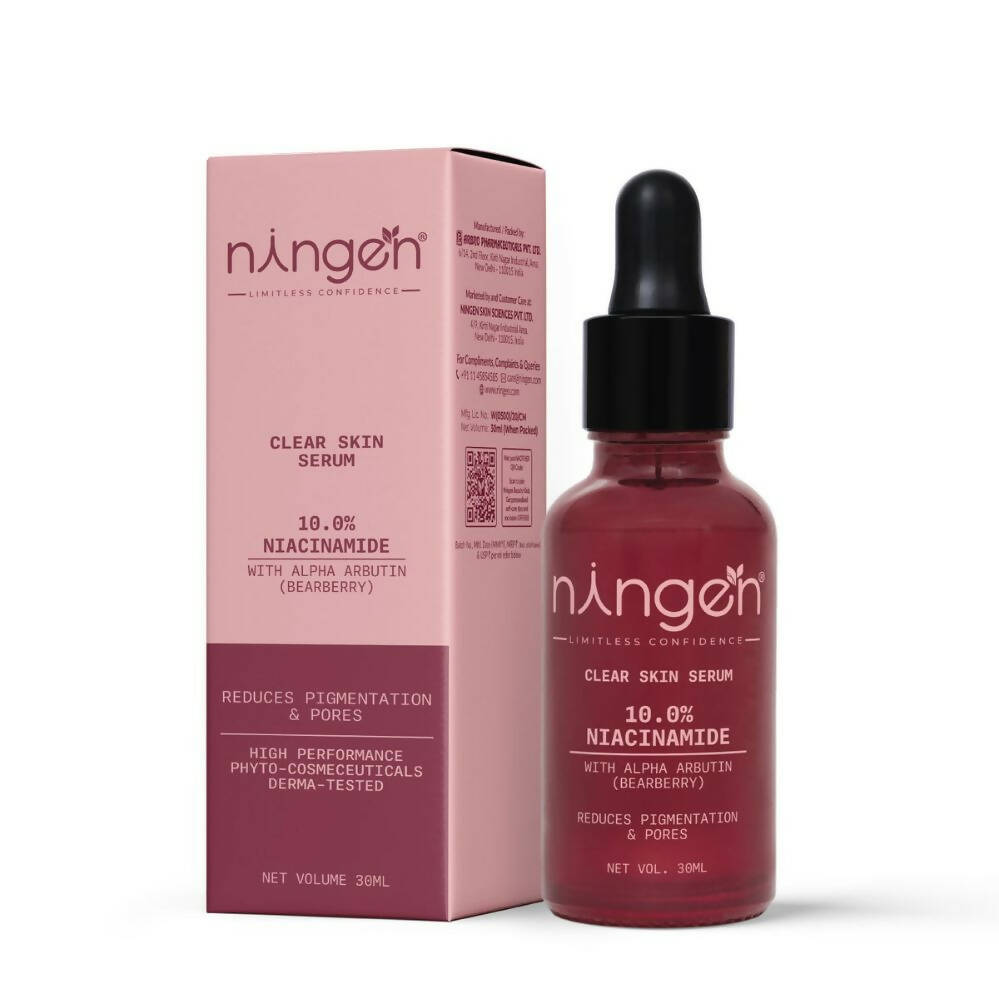 Ningen Clear Skin Serum - 10% Niacinamide with Arbutin - Distacart