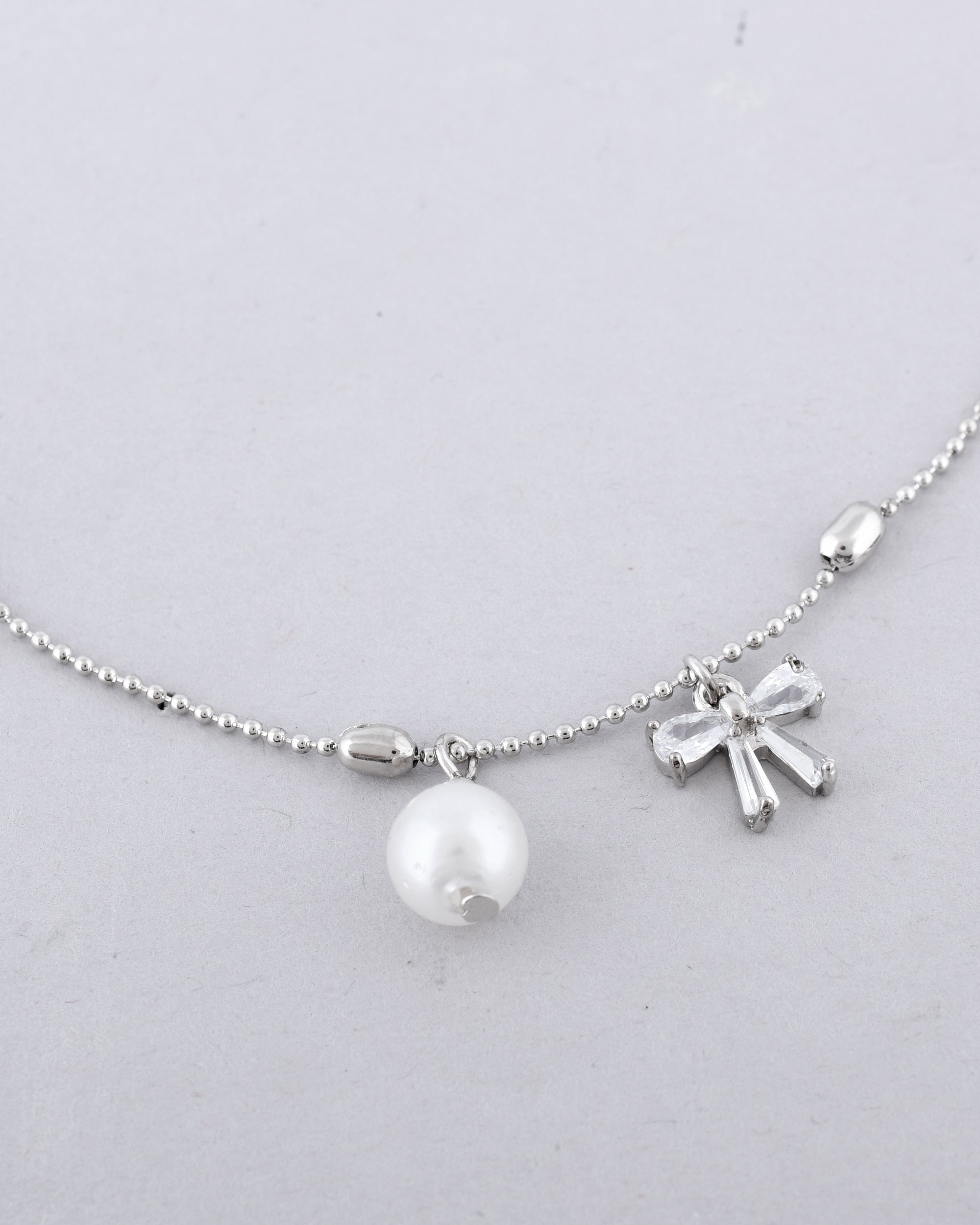 VOJ Women Dimond Silver Plated Anklets - Distacart