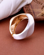 Thumbnail for VOJ Women Stainless Steel Gold And Silver Plated Bracelet - Distacart