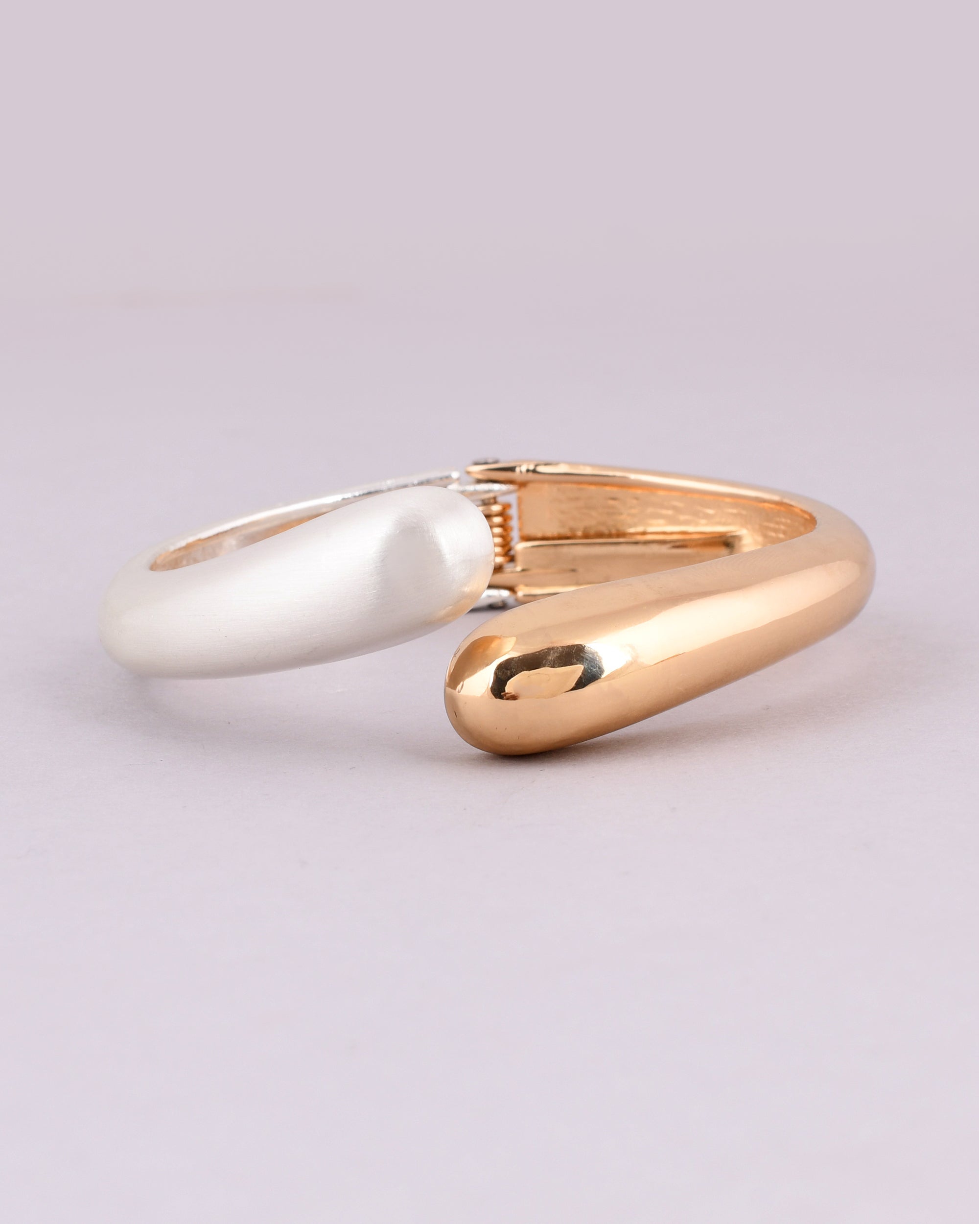 VOJ Women Stainless Steel Gold And Silver Plated Bracelet - Distacart