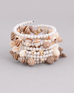 Thumbnail for VOJ Women Silver Tone White Artificial Beads Bracelet - Distacart