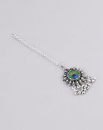 Thumbnail for VOJ Women Silver Plated Maang Tikka - Distacart