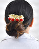 VOJ Rose Embellished Comb Pin - Distacart