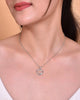 VOJ Silver Plated Heart Pandent Chain - Distacart