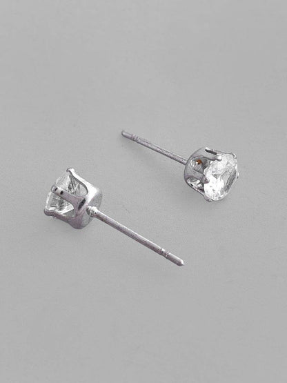 VOJ Silver Plated Flower Pendant Set - Distacart