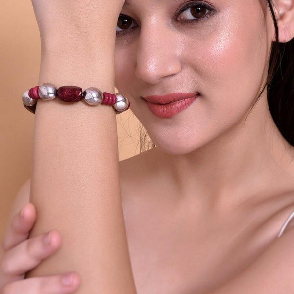 VOJ Beaded Elasticated Bracelet - Distacart