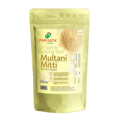 Parijata Herbs Pure & Natural Herbal Multani Mitti - Distacart