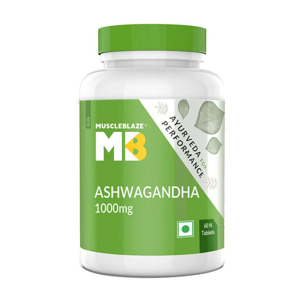 MuscleBlaze Ashwagandha Tablets - Distacart