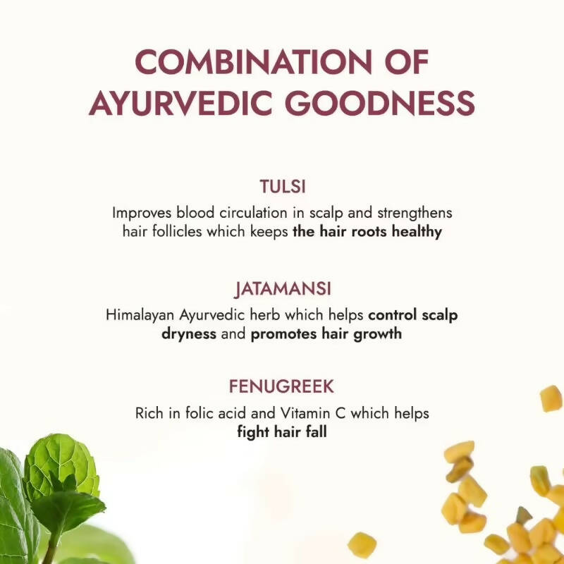 Kapiva Ayurveda Hair Rituals Tulsi Hair Growth Serum - Distacart