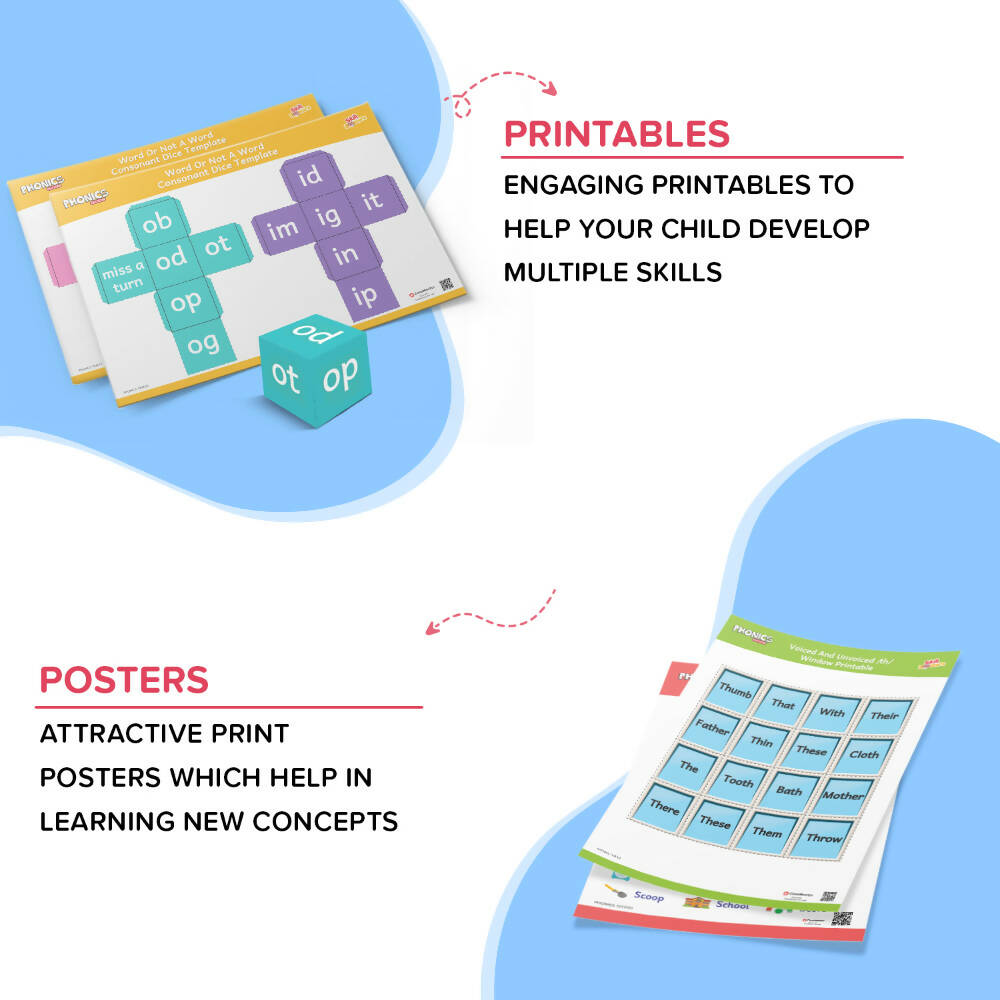 ClassMonitor Skill Booster Phonics Learning Kit - Distacart