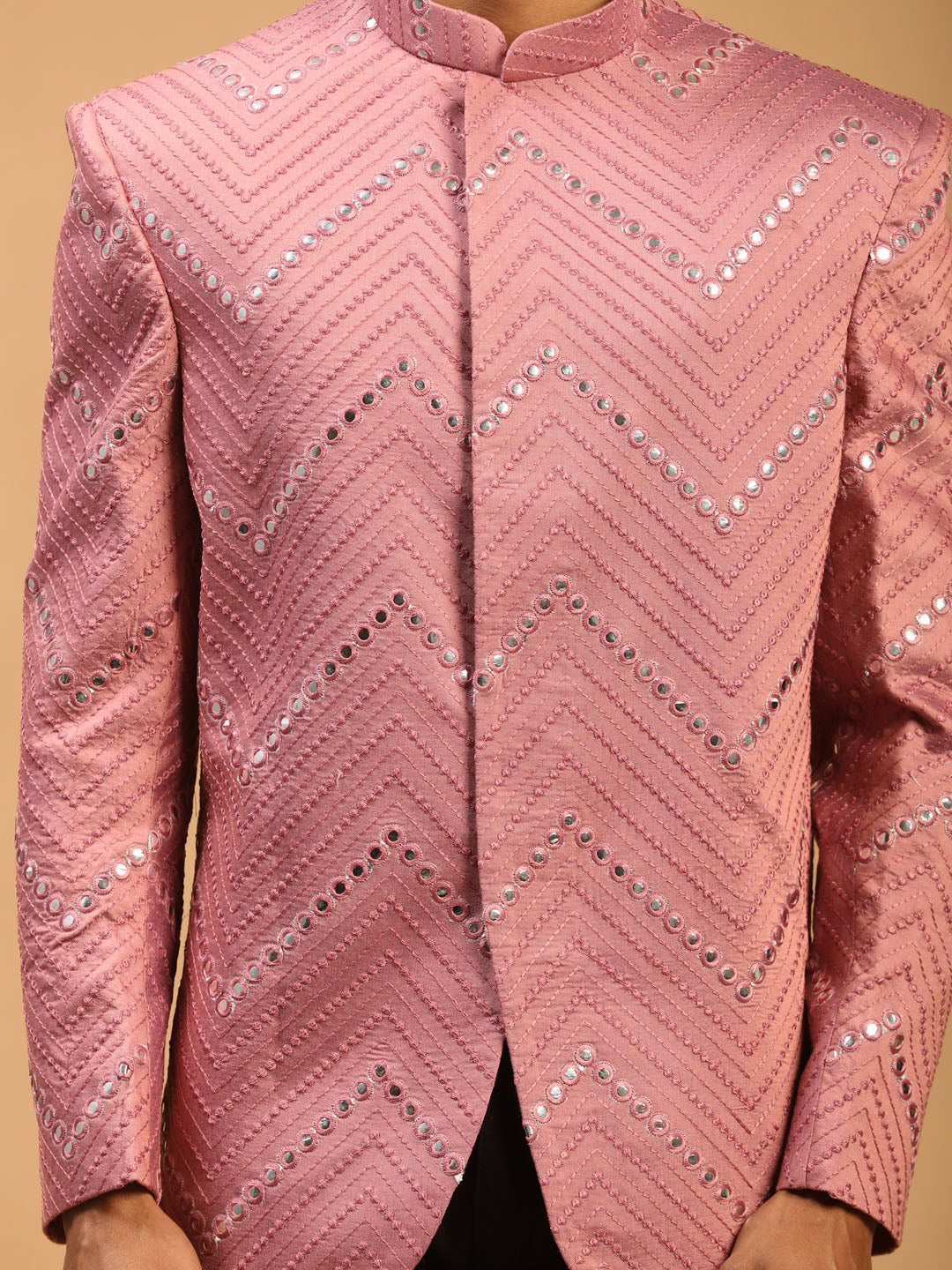 Shrestha By Vastramay Men's Onion Pink Viscose Ethnic Combo Set - Distacart