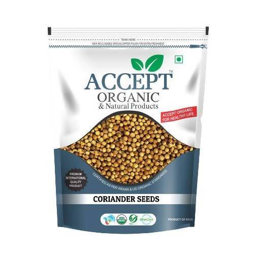 Accept Organic Coriander Seeds