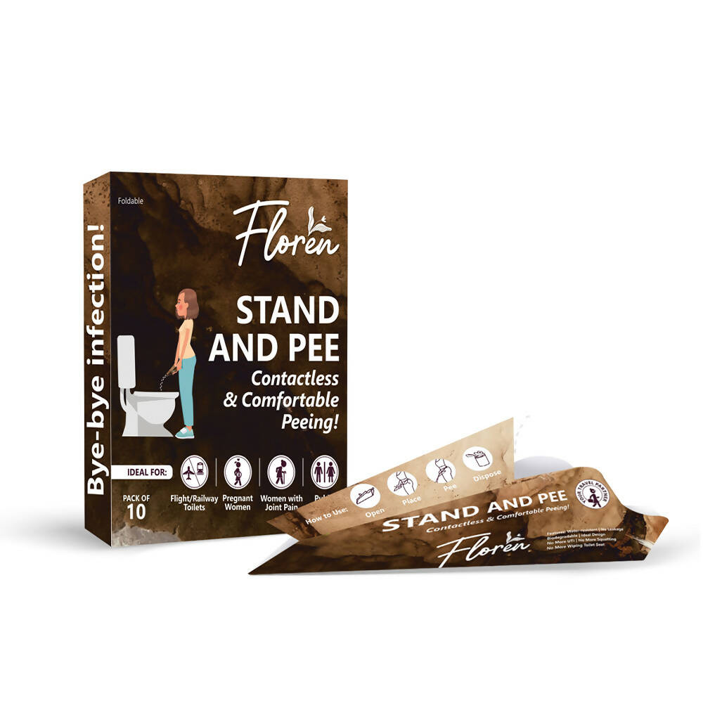 Floren Disposable Contactless Urination Device for Women & Girls - Distacart