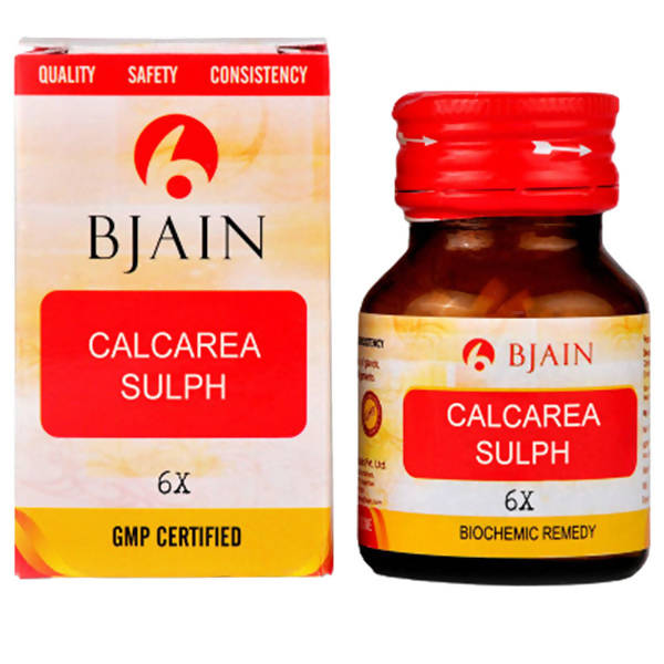 Bjain Homeopathy Calcarea Sulphurica Biochemic Tablet 6X