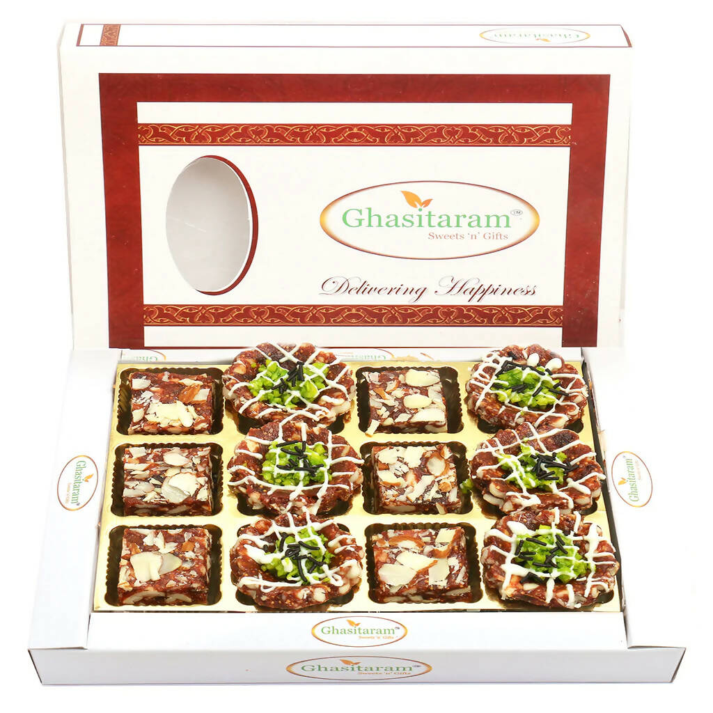 Ghasitaram Assorted Anjeer Sweets - Distacart