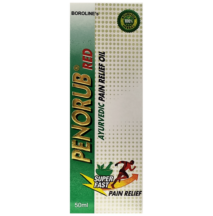 Boroline Penorub Red Super Fast Pain Relief Oil - Distacart