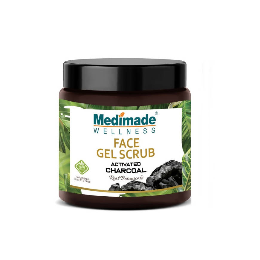 Medimade Wellness Activated Charcoal Face Gel Scrub