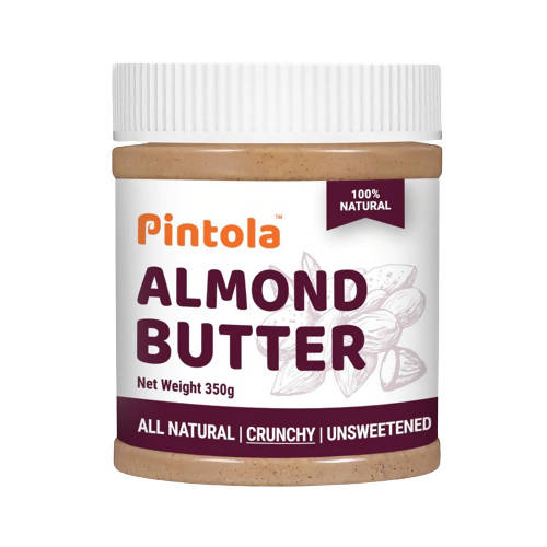 Pintola Natural Crunchy Almond Butter - Distacart