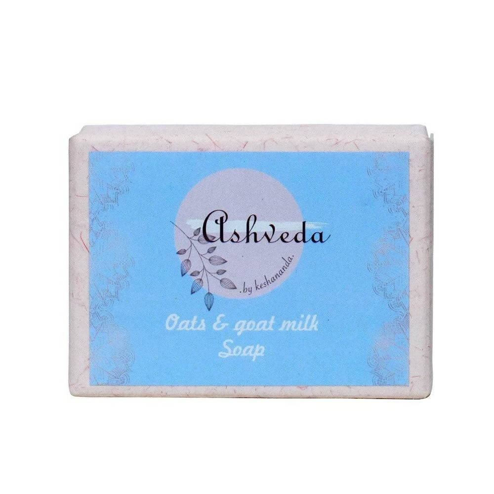 Keshananda Ashveda Oats & Goat Milk Soap - Distacart