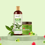 Thumbnail for Oraah Hair Care Combo (Miracle Hair Oil + Hair Mask) - Distacart