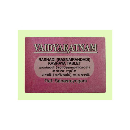 Vaidyaratnam Rasnadi (RasnaiRandadi) Kashaya Gulika