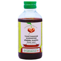 Thumbnail for Vaidyaratnam Thikthakam Kashayam, For Skin Issues, 100% Herbal, 200ml