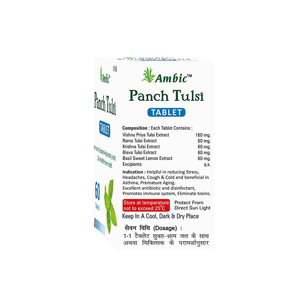 Ambic Panch Tulsi Tablets