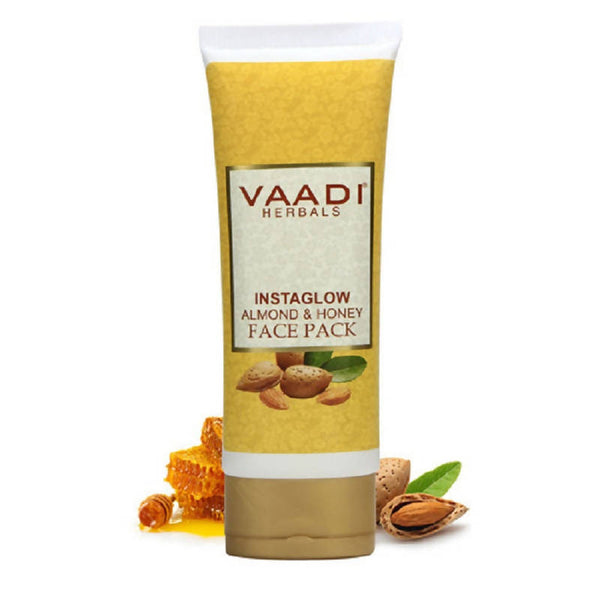 Vaadi Herbals Instaglow Almond And Honey Face Pack - Distacart