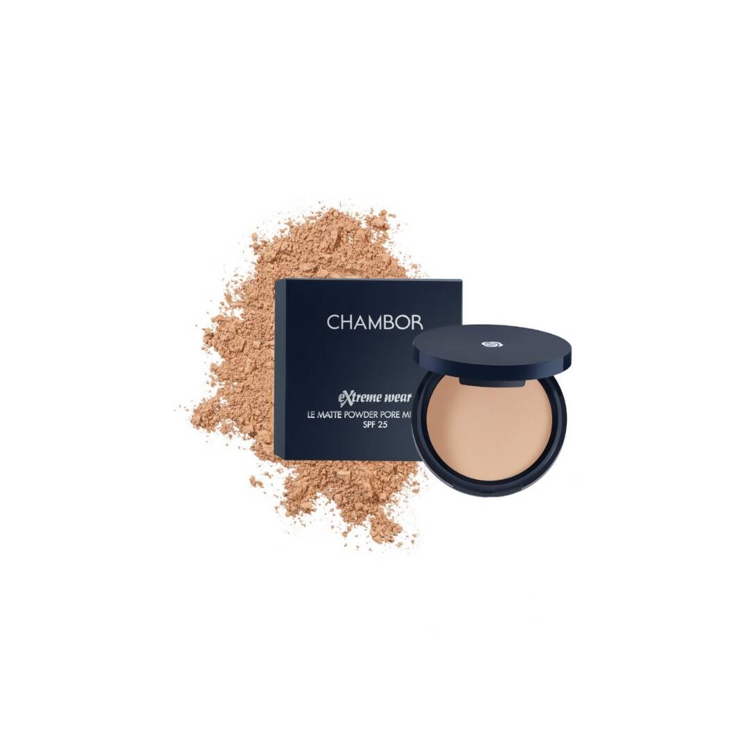 Chambor Extreme Wear Le Matte Compact - Ivory Medium - Distacart