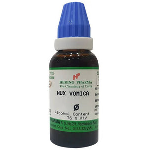 Hering Pharma Nux Vomica Mother Tincture Q - Distacart