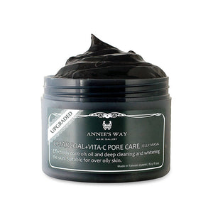 Annie's Way Charcoal + Vita-C Pore Care Jelly Mask - Distacart