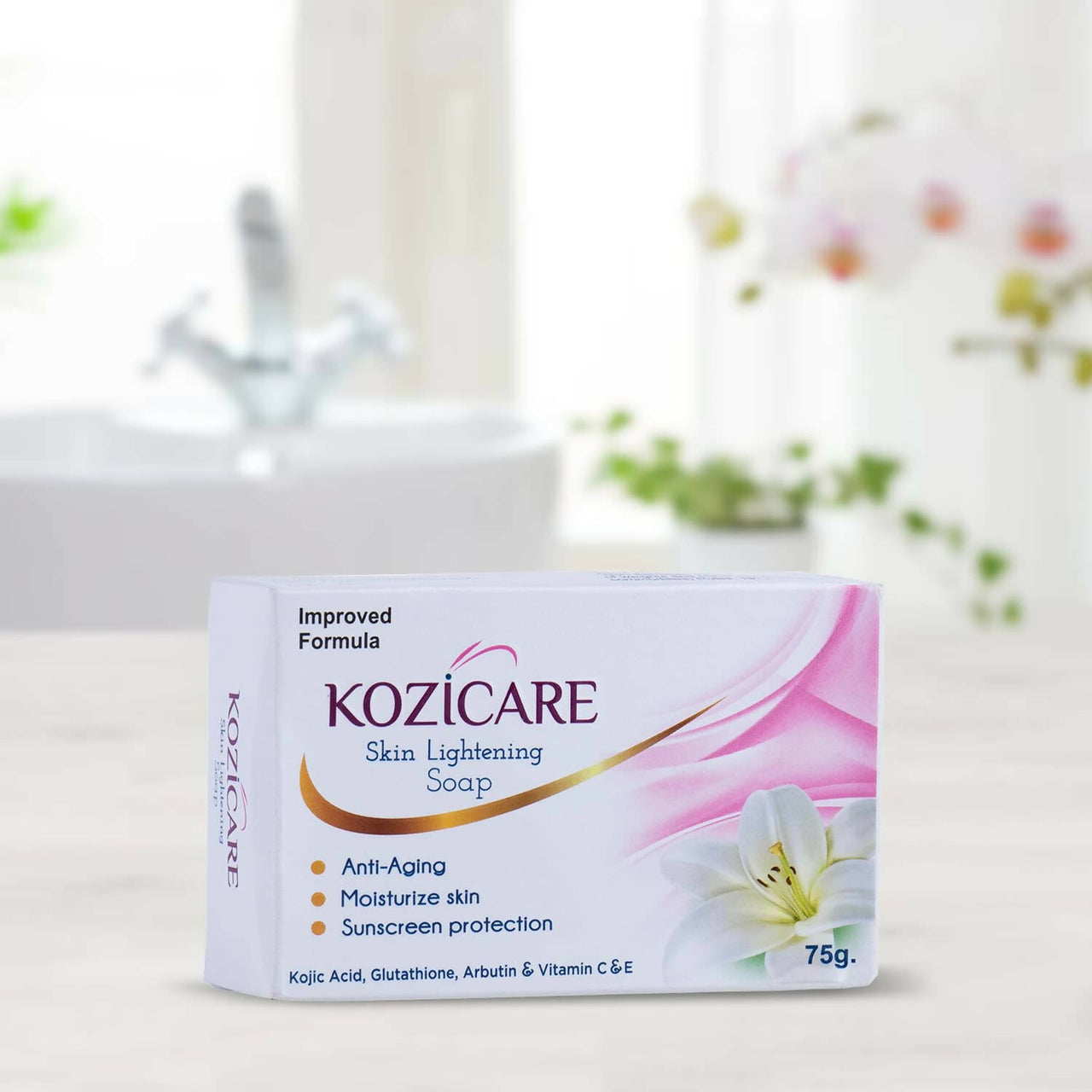 Healthvit Kozicare Skin Lightening Soap - Distacart