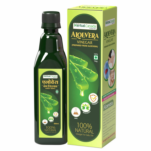 Herbal Canada Aloe Vera Vinegar - Distacart