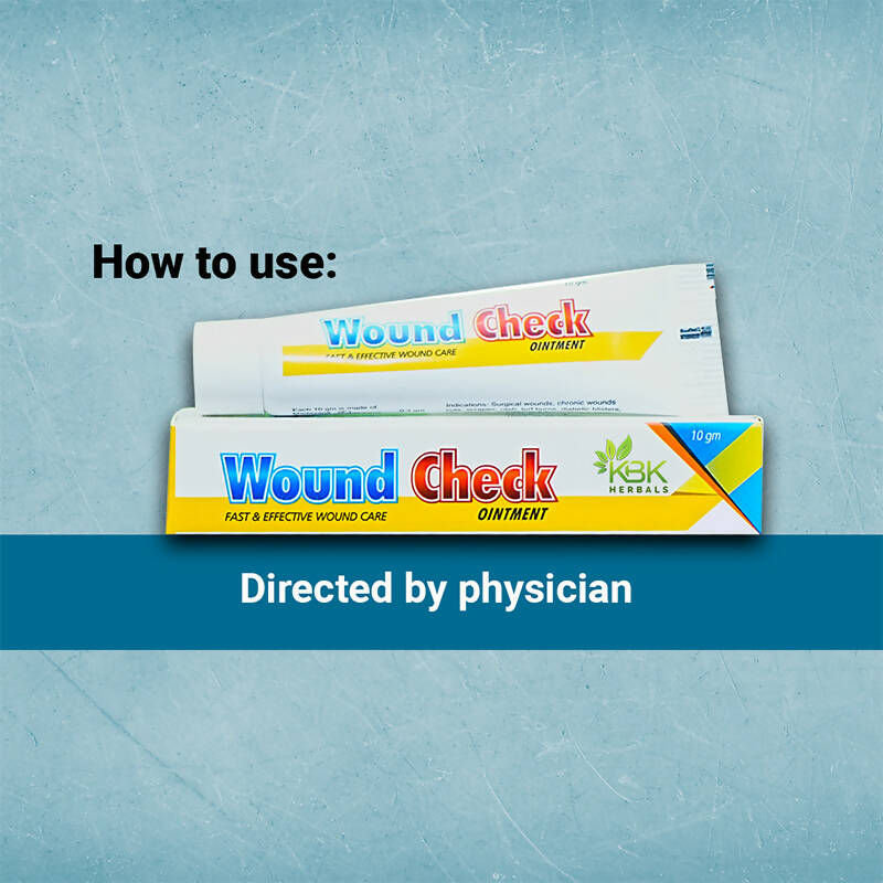 KBK Herbals Wound Check Ointment - Distacart