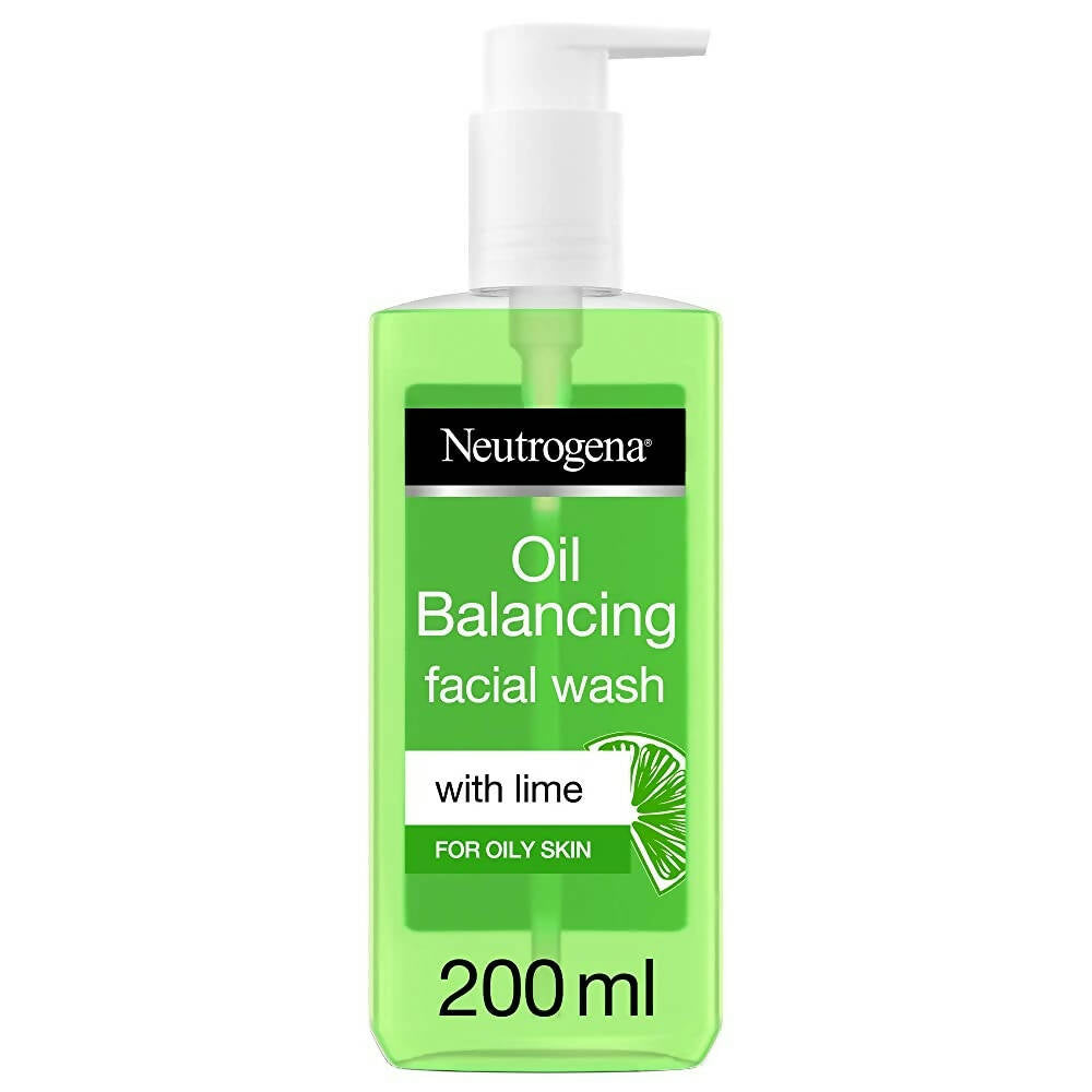 Neutrogena Oil Balancing Facial Wash with Pump - Distacart
