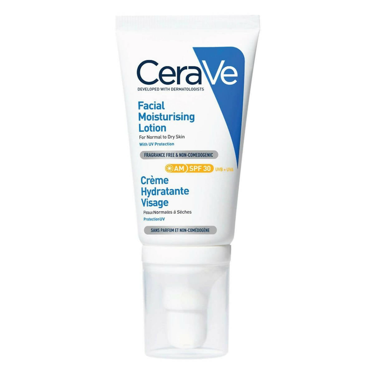 Cerave AM Facial Moisturising Lotion SPF30 for Normal to Dry Skin - Distacart