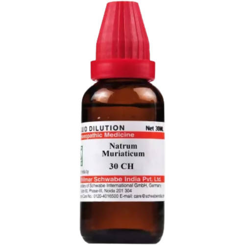 Dr. Willmar Schwabe India Natrum Muriaticum Dilution - Distacart
