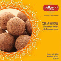 Thumbnail for Vellanki Foods - Coconut Laddu / Kobbari Vundalu - Distacart