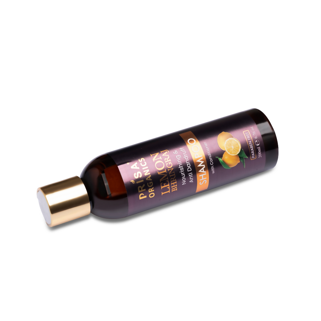 Prisa Organics Lemon & Bhringraj Shampoo - Distacart