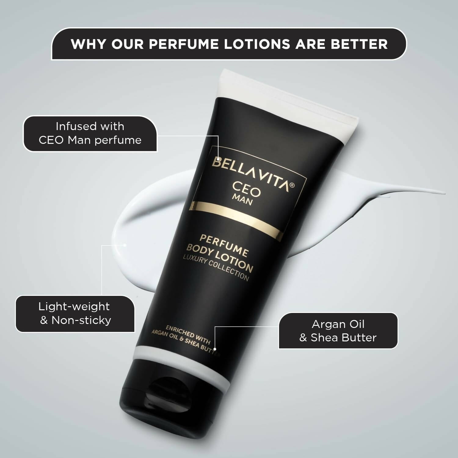 Bella Vita Luxury Intense CEO Man Body Perfume Lotion - Distacart