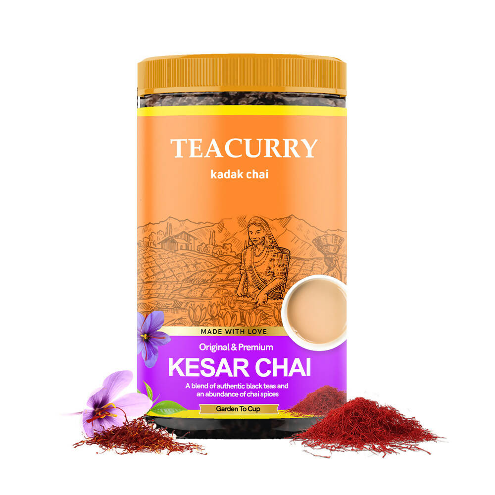 Teacurry Kesar Chai Powder - Distacart