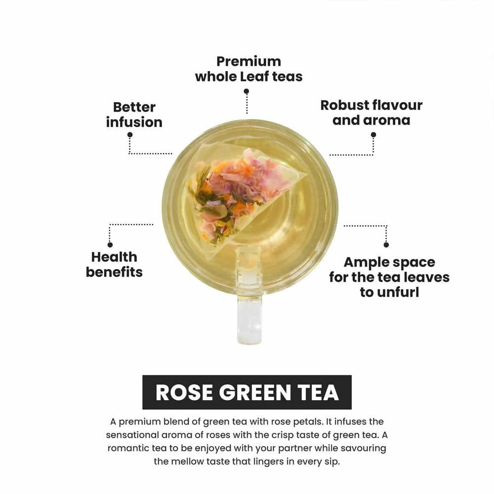 Chai Spa Rose Green Tea - Distacart