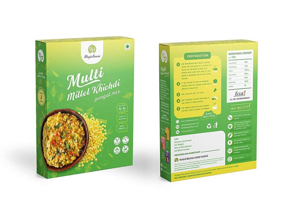 Magicbeans Multi Millet Khichdi/Pongal Mix